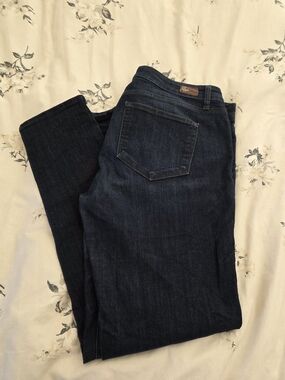PAIGE Dark Blue Skinny Jeans